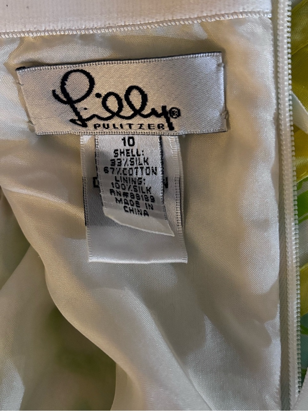 Lilly Pulitzer White Label Katrina Fountain of Youth Strapless Midi Dress - Picture 14 of 14